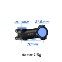 Potang xe đạp ±7 độ các loại UNO AS-007N 31.8mm