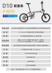 Xe đạp gấp Aceoffix D10