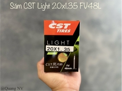 Săm (ruột) xe đạp CST Light 20(406)x1.35 FV 48mm