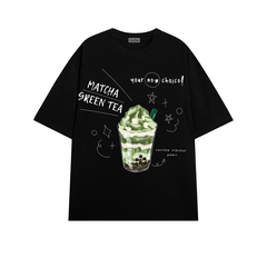 Áo thun GUDA BỘ SƯU TẬP CUTE Matcha