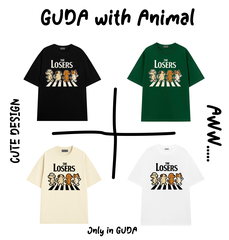 Áo Thun GUDA  WITH ANIMAL 1111