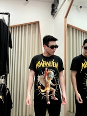 Áo thun GUDA Thien than cam sung