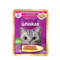 Pate mèo trưởng thành Whiskat - gói 80g