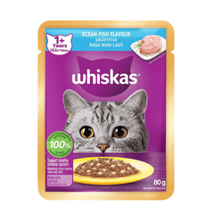 Pate mèo trưởng thành Whiskat - gói 80g