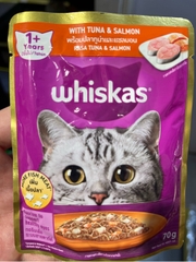 Pate mèo trưởng thành Whiskat - gói