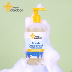 Sữa tắm Mypet Doctor Fresh Deodorant Pet Shampoo – BABY POWDER 300g