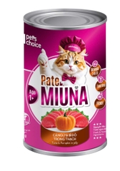Pate mèo Miuna - 400g
