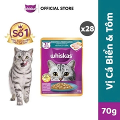 Pate mèo trưởng thành Whiskat - gói