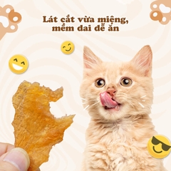 Sợi gà sấy dẻo cho mèo 30g