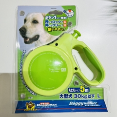 Dây dắt hộp Doggy walker L - Màu xanh