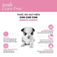 Thức ăn hạt mềm cho chó con - Zenith Puppy