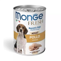 Pate chó Monge AD fresh thịt gà 400g