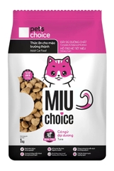 Thức ăn hạt cho mèo - Miu Choice - 1kg