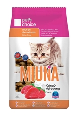 Thức ăn hạt cho mèo Con Miuna - 400g