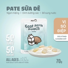 Pate sữa dê cho mèo PetQ
