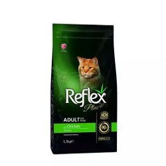Thức ăn hạt cho mèo - Reflex Plus Adult Cat - Vị Gà- 1,5kg