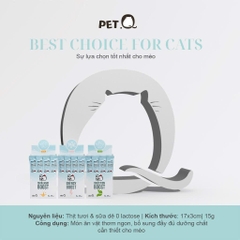 Súp thưởng sữa dê PetQ