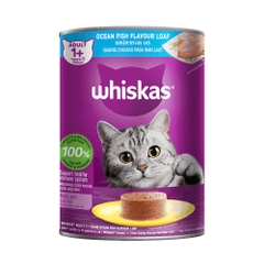 Pate mèo Whiskat Lon 400g - vị cá biển