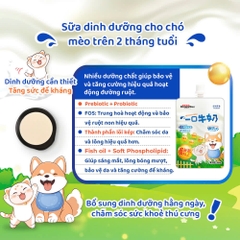 Sữa dinh dưỡng cho chó - mèo trên 2 tháng tuổi - 200ml