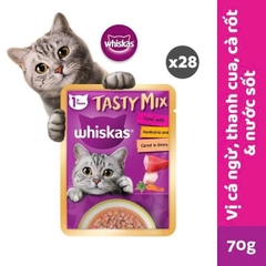 Pate cho mèo - Whiskat - Tasty Mix - 70g