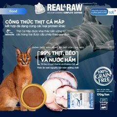 Pate mèo Catidea Real & Raw 170g