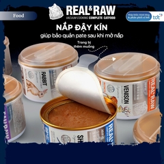 Pate mèo Catidea Real & Raw 170g