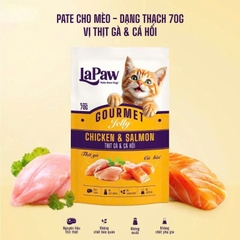 Pate cho mèo Lapaw - dạng thạch - 70g