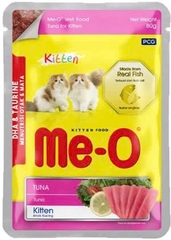 Pate Me-O túi dành cho mèo con vị cá ngừ