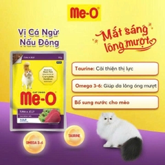 Thức ăn ướt Me-O túi vị cá ngừ nấu đông