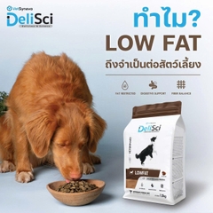 Thức ăn hạt cho chó - Delisci Low Fat - Hỗ trợ giảm cân