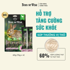 Súp thưởng cho mèo - Bite of Wild