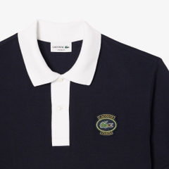 Áo Polo Lacoste Nam Viền Cổ Dáng Classic Cổ Điển PH7369-00-EL5 Màu Xanh Navy