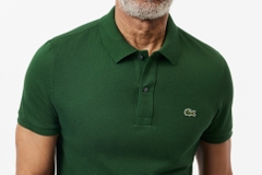 Áo Polo Lacoste Nam Dáng Slim Fit PH4012-00-132 Màu Xanh lục