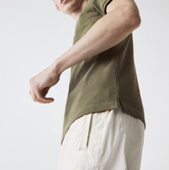 Áo Polo Lacoste Nam Dáng Slim Fit PH4012-00-316 Màu Ôliu