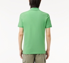 Áo Polo Lacoste Nam Dáng Slim Fit PH4012-00-UYX Màu Xanh Lá Cây