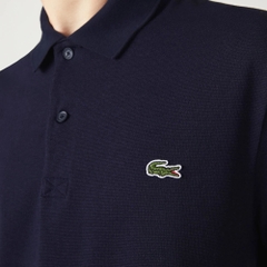 Áo Polo Lacoste Nam Cực Mát Dáng Regular DH0783-00-166 Màu Xanh Navy