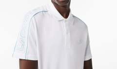 Áo Polo Lacoste Nam Viền Cổ Dáng Regular PH1426-00-RI6 Màu Trắng