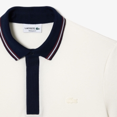 Áo Polo Lacoste Nam Viền Cổ Dáng Regular PH1125-00-70V Màu Trắng Kem