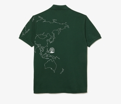 Áo Polo Lacoste Nam Bản Đồ Dáng Classic Cổ Điển PH8046-00-132 Màu Xanh Lục