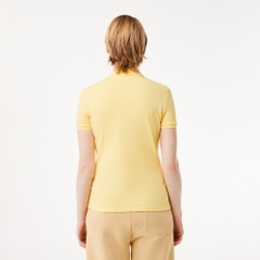 Áo Polo Lacoste Nữ Dáng Ôm Slim Fit PF5462-00-107 Màu Vàng