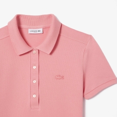 Áo Polo Lacoste Nữ Dáng Ôm Slim Fit PF5462-00-QDS Màu Hồng