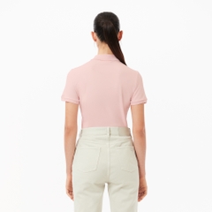 Áo Polo Lacoste Nữ Dáng Ôm Slim Fit PF5462-00-ADY Màu Hồng Nhạt