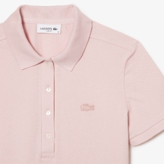 Áo Polo Lacoste Nữ Dáng Ôm Slim Fit PF5462-00-ADY Màu Hồng Nhạt