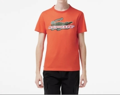 Áo Thun Lacoste Nam Dáng Regular TH5156-00-02K Màu Cam