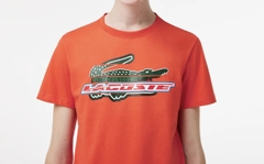 Áo Thun Lacoste Nam Dáng Regular TH5156-00-02K Màu Cam