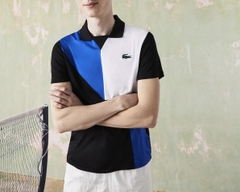 Áo Polo Thể Thao Lacoste Nam Colorblock DH9260-00-7KE Màu Đen