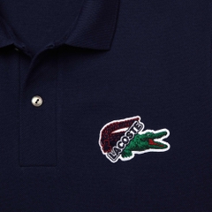 Áo Polo Lacoste Nam Made In France Dáng Regular PH1369-00-166 Màu Xanh Navy