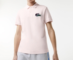 Áo Polo Lacoste Nam Made In France Dáng Regular PH1369-00-T03 Màu Hồng