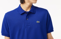 Áo Polo Lacoste Nam Trơn Dáng Classic Cổ Điển L1212-00-BDM Màu Xanh Dương