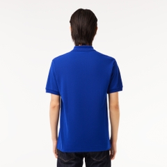 Áo Polo Lacoste Nam Trơn Dáng Classic Cổ Điển L1212-00-BDM Màu Xanh Dương